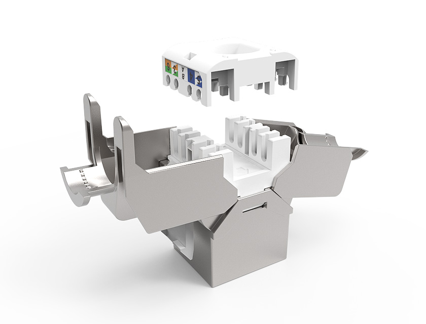 免打網(wǎng)絡(luò)模塊打線方式是什么？免打模塊如何裝網(wǎng)線？